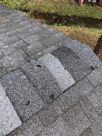 My Pros Roof Repair Photo Album Hail Damage In Antioch Il