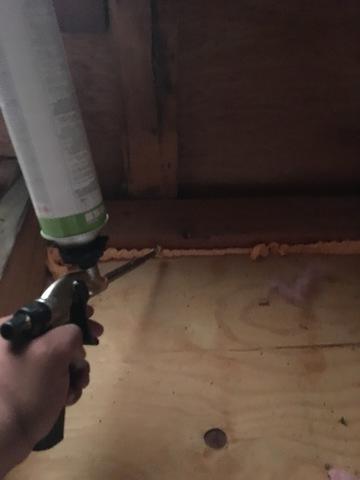 Air Sealing the Attic