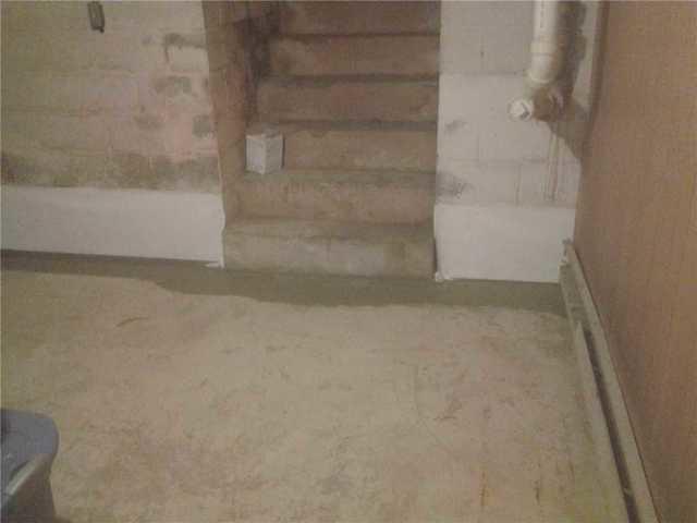 WaterGuard Drainage System by Basement Stairs
