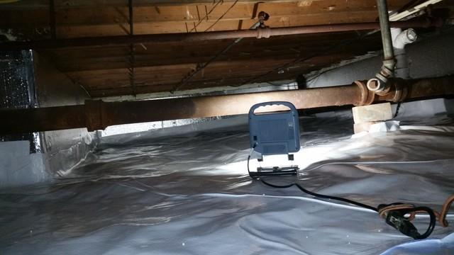 Crawlspace with Lighting