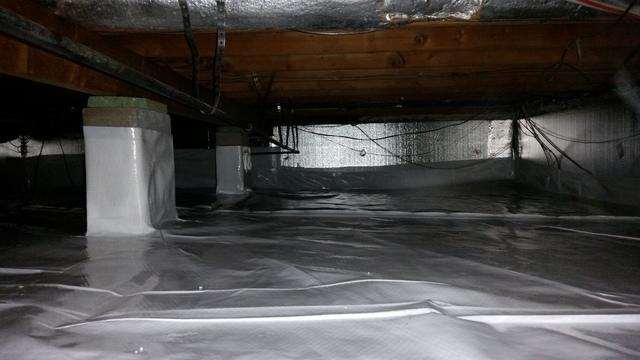 Finished Crawlspace