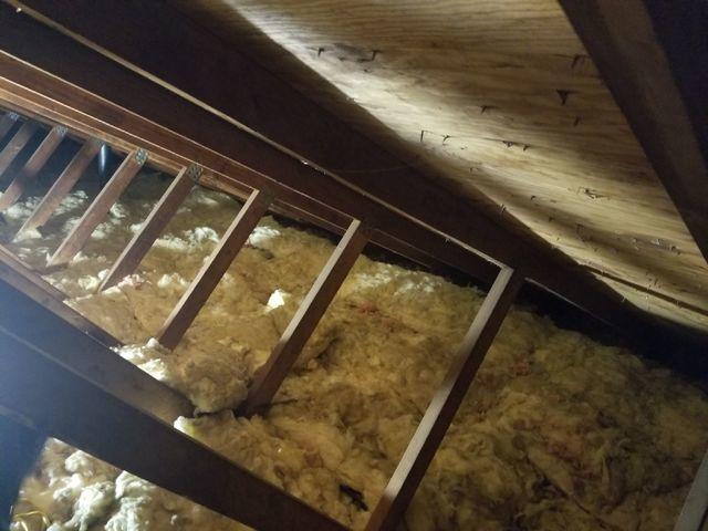 Old & Dirty Attic Insulation