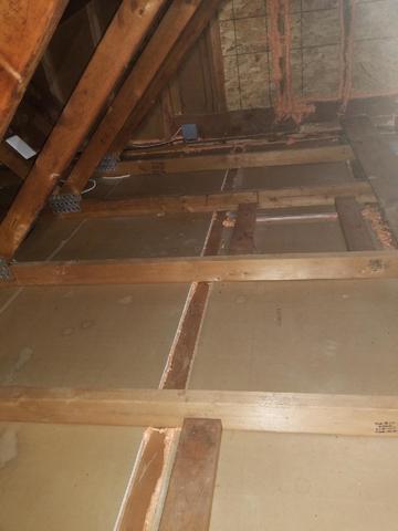 Clean Attic Ready for Air Sealing