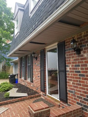 Siding is Removed to Insulate Garage Ceiling