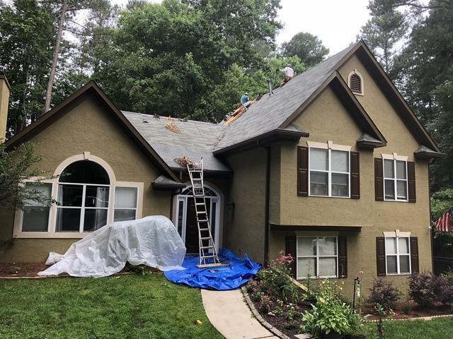 Starting the prep work before removing the old roof system