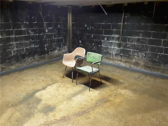Randall can now use his basement to store his belongs without worrying about flooding.