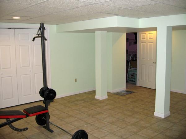 Final area, the work out area. 