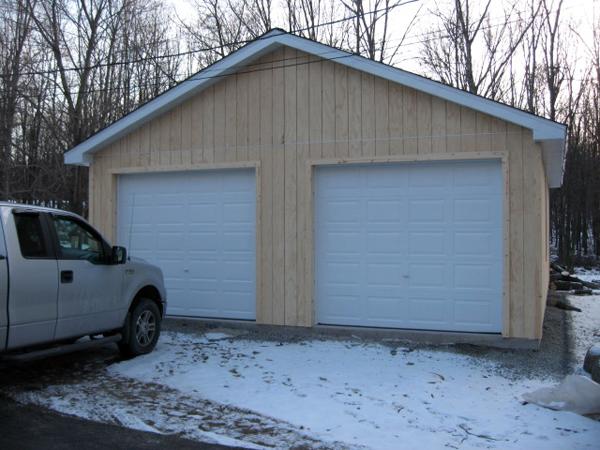 Added addition to current garage.