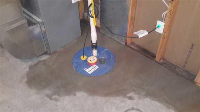 Sump pump upgrade