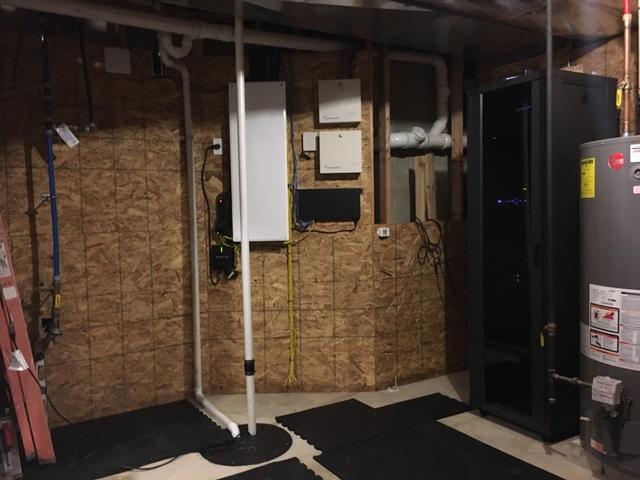 Basement Theater & Game Room Installation