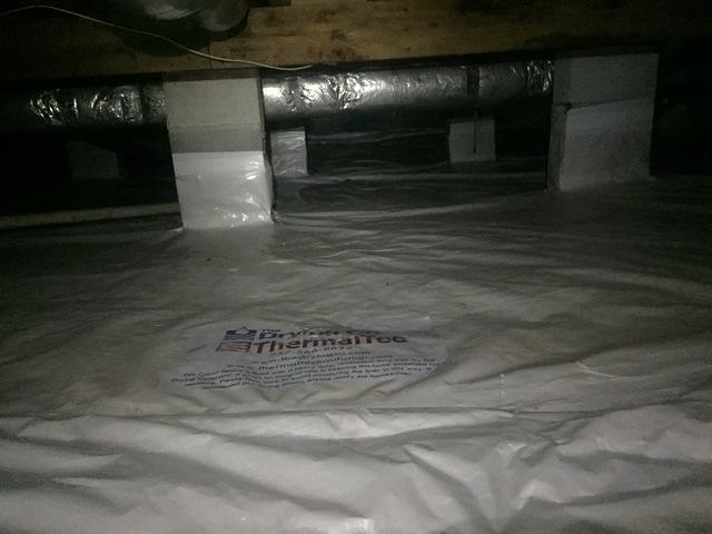 After - Crawl Space Vapor Barrier - Williamsburg, VA