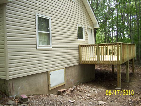 Last angle of the finished deck we did.