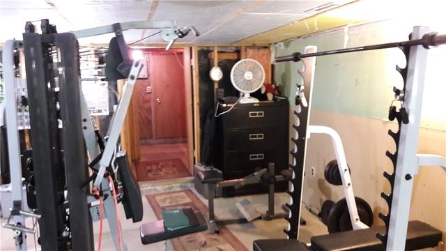 Before the finishing