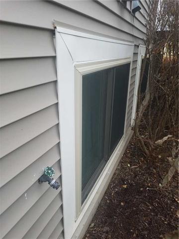 New basement window