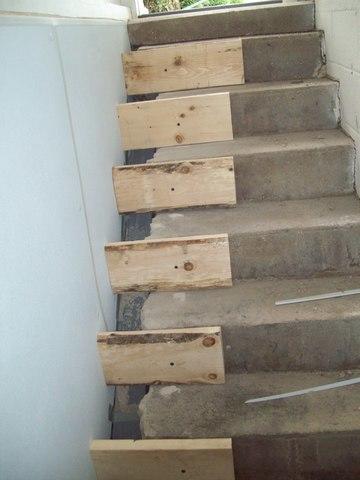 Stair Repair - Before