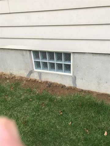 Repaired Cracks Outside