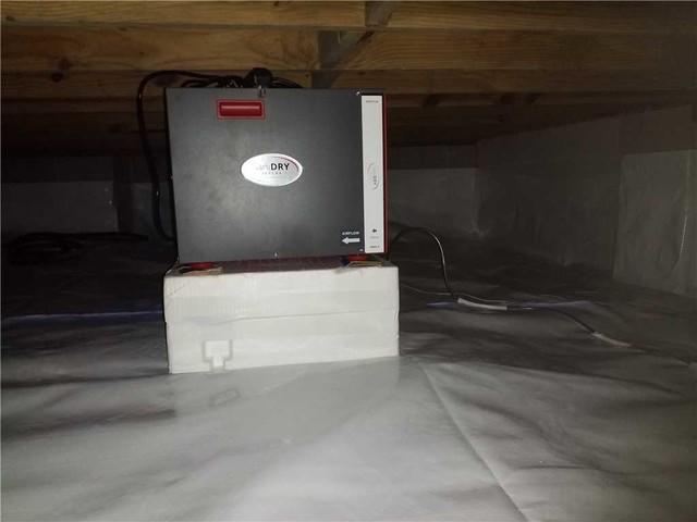 New Dehumidifier Installed