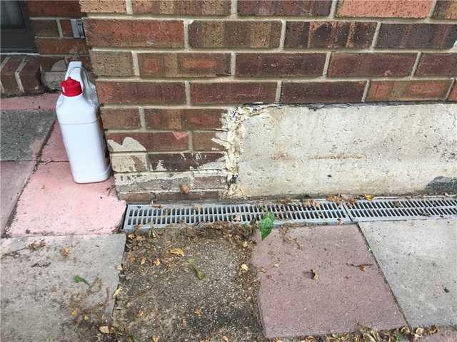 Woods Basement Systems Inc Foundation Repair Photo Album Foundation Damage And Sillplate Drain Installation In Springfield Il