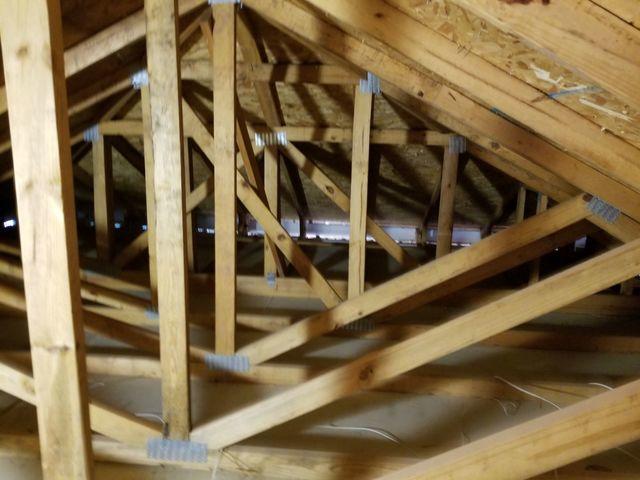 Clean Attic Ready for Air Sealing