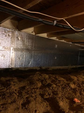 Insulated Crawl Space Walls