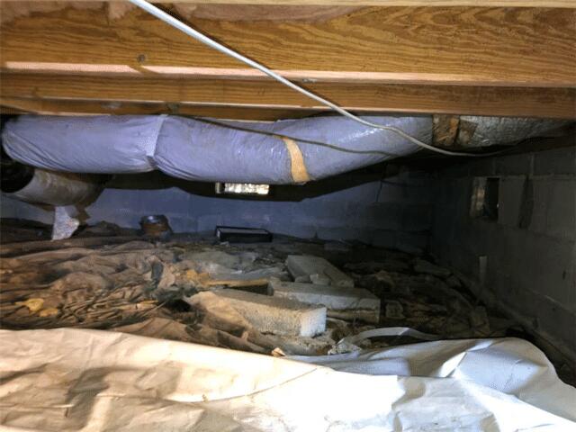 Old Crawl Space