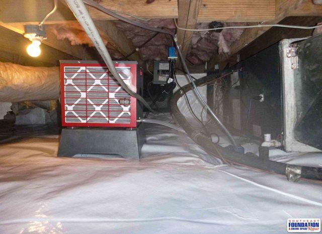 Dehumidify your Crawl Space