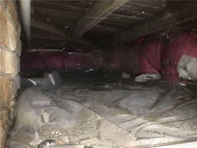 Wet Sadorus, Illinois Crawl Space