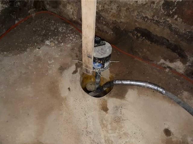 Older, Ineffective Sump Pump