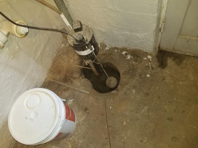 Old Sump Pump