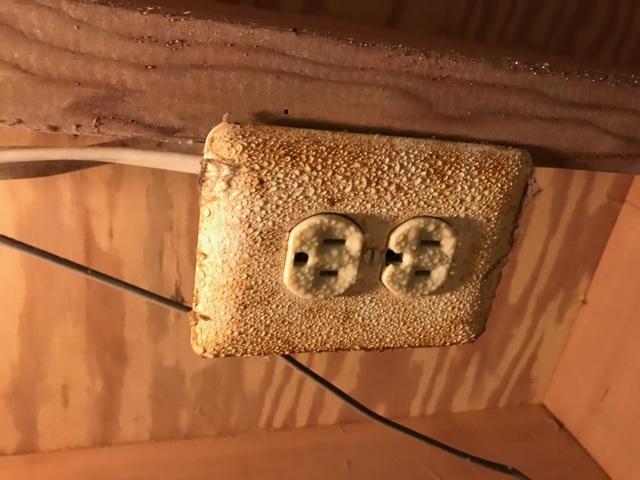 Water Dripping on Outlets.