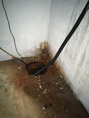 Existing Sump Pump