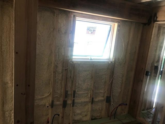 New Construction Spray Foam House 1 I