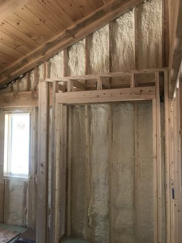 New Construction Spray Foam House 1 V
