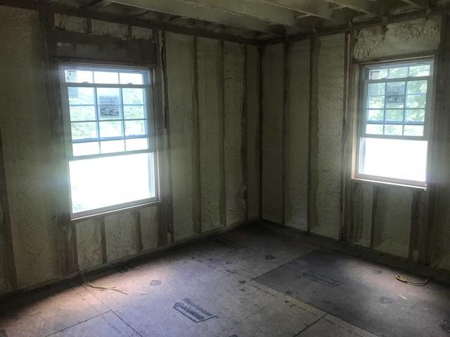 New Construction Spray Foam House 2 II