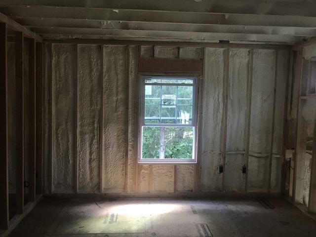 New Construction Spray Foam House 2 III