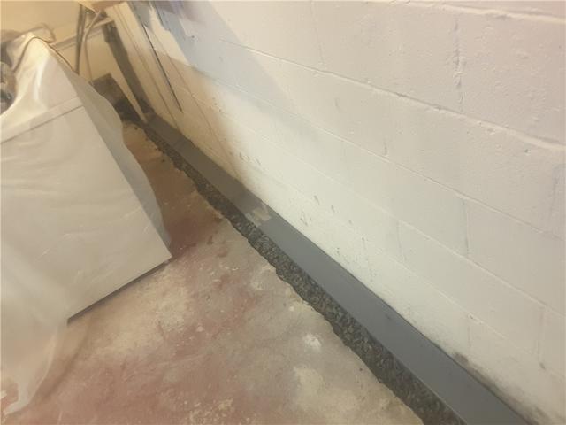 WaterGuard Drainage System Installed