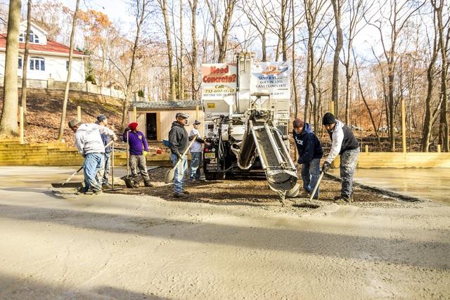 Concrete Pour