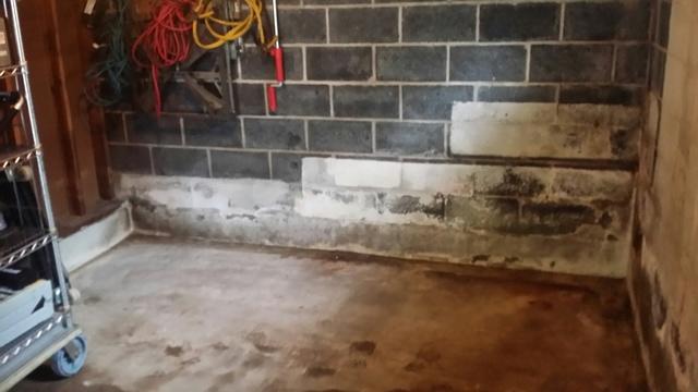 The basement was originally filled with moisture which prevented the homeowner from using the area to its fullest potential.