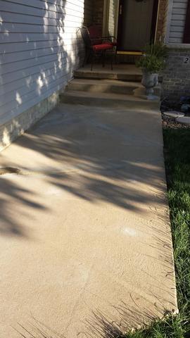 Sidewalk After Repair