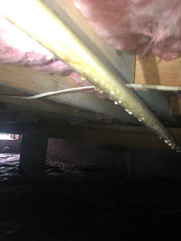 Condensation in Crawl Space