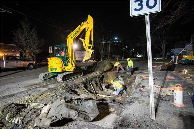Digging Out The Pipes