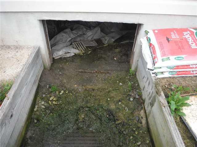 Scary Crawl Space Entrance in Georgetown, DE