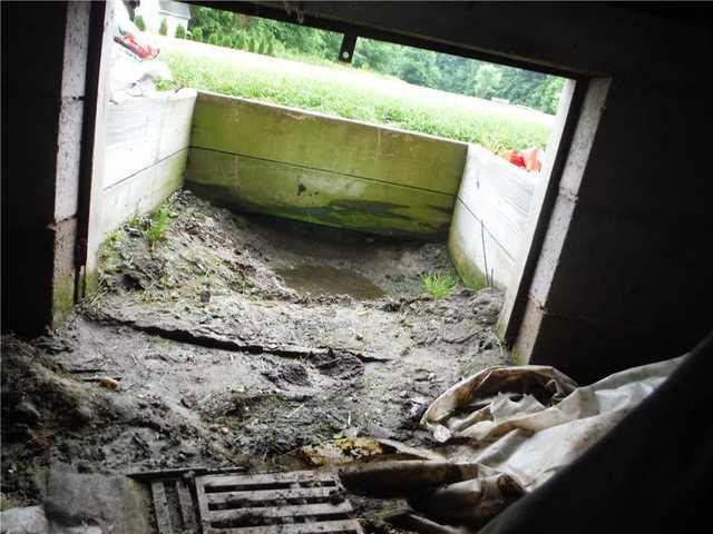 One Last Look out of this Crawl Space in Georgetown, DE