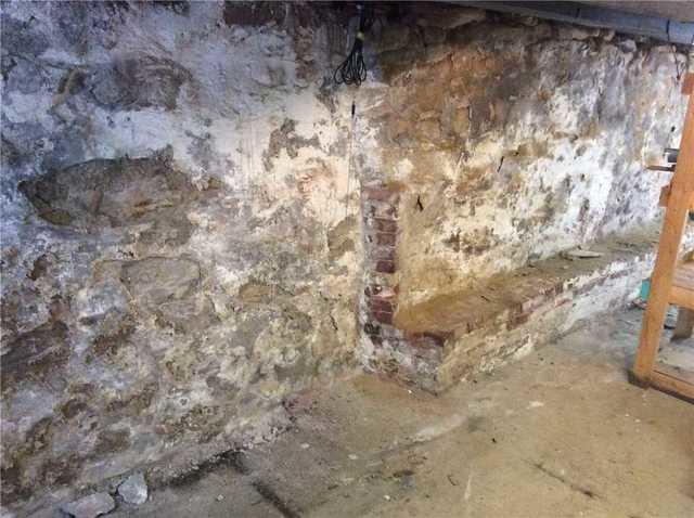 Baker S Waterproofing Basement Waterproofing Photo Album A 100 Year Old Fieldstone Foundation Transforms Into A Livable Home