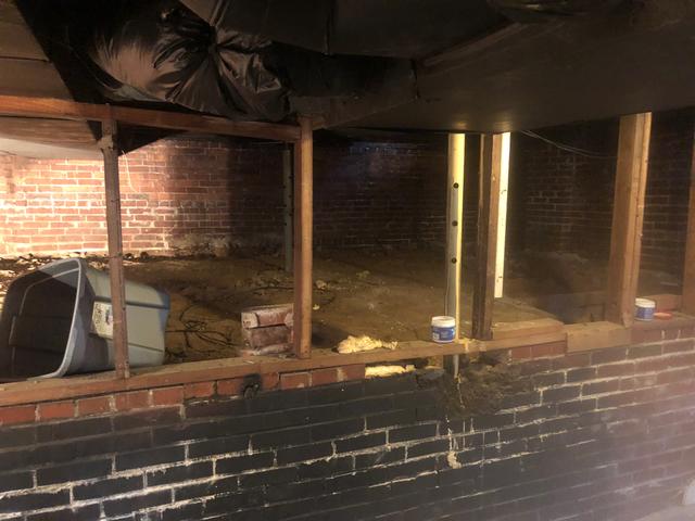 Dirt Crawl Space