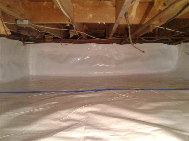 Vapor Barrier Liner Installation