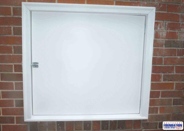 Custom Crawl Space Door