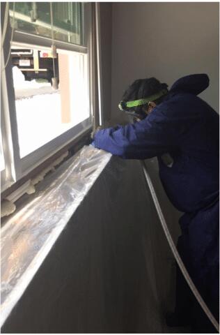 Our crew pays attention to detail while installing insulation, along with all of our other products and services.