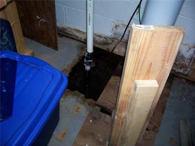 Old Sump Pump