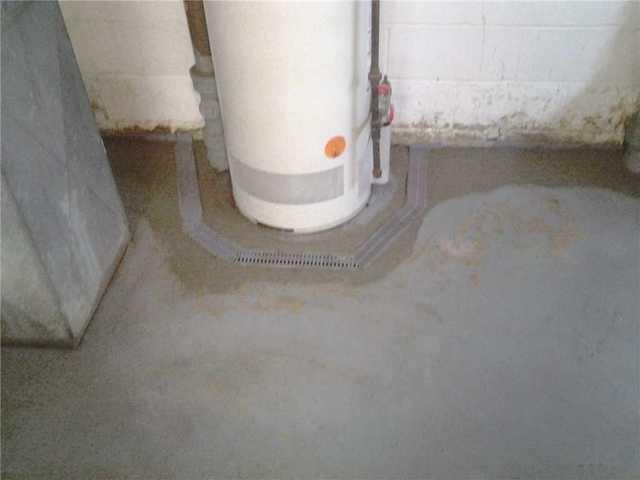 Trench Drain Installed